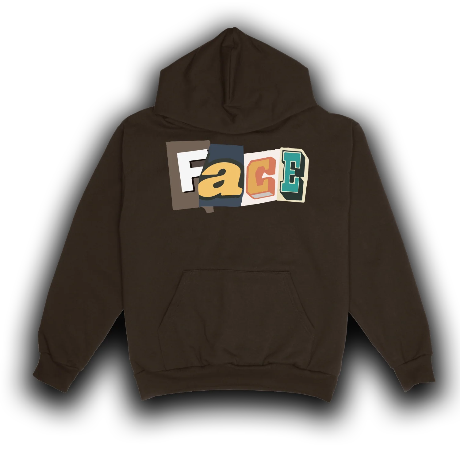 FACE Hoodie (Brown)