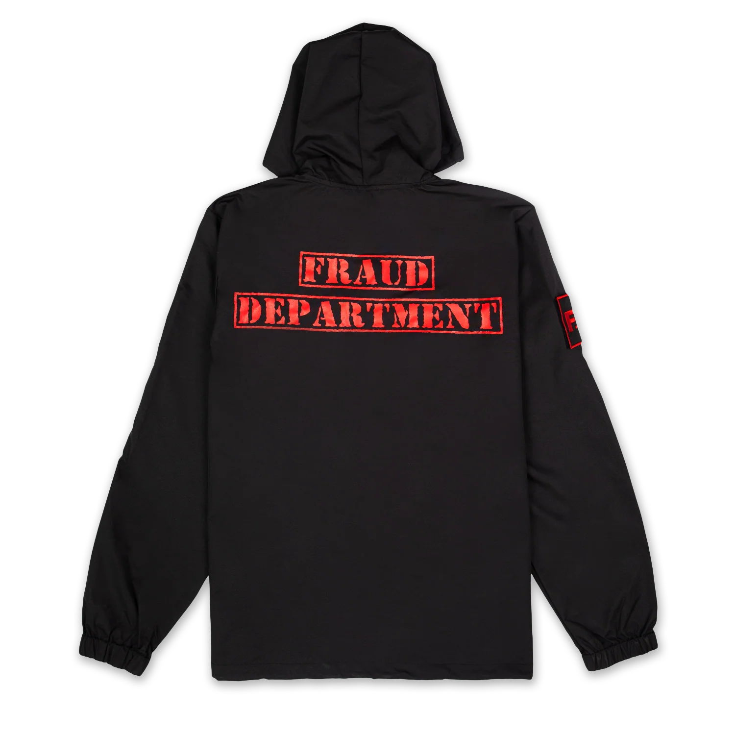 Fraud Department Work Jacket - Black