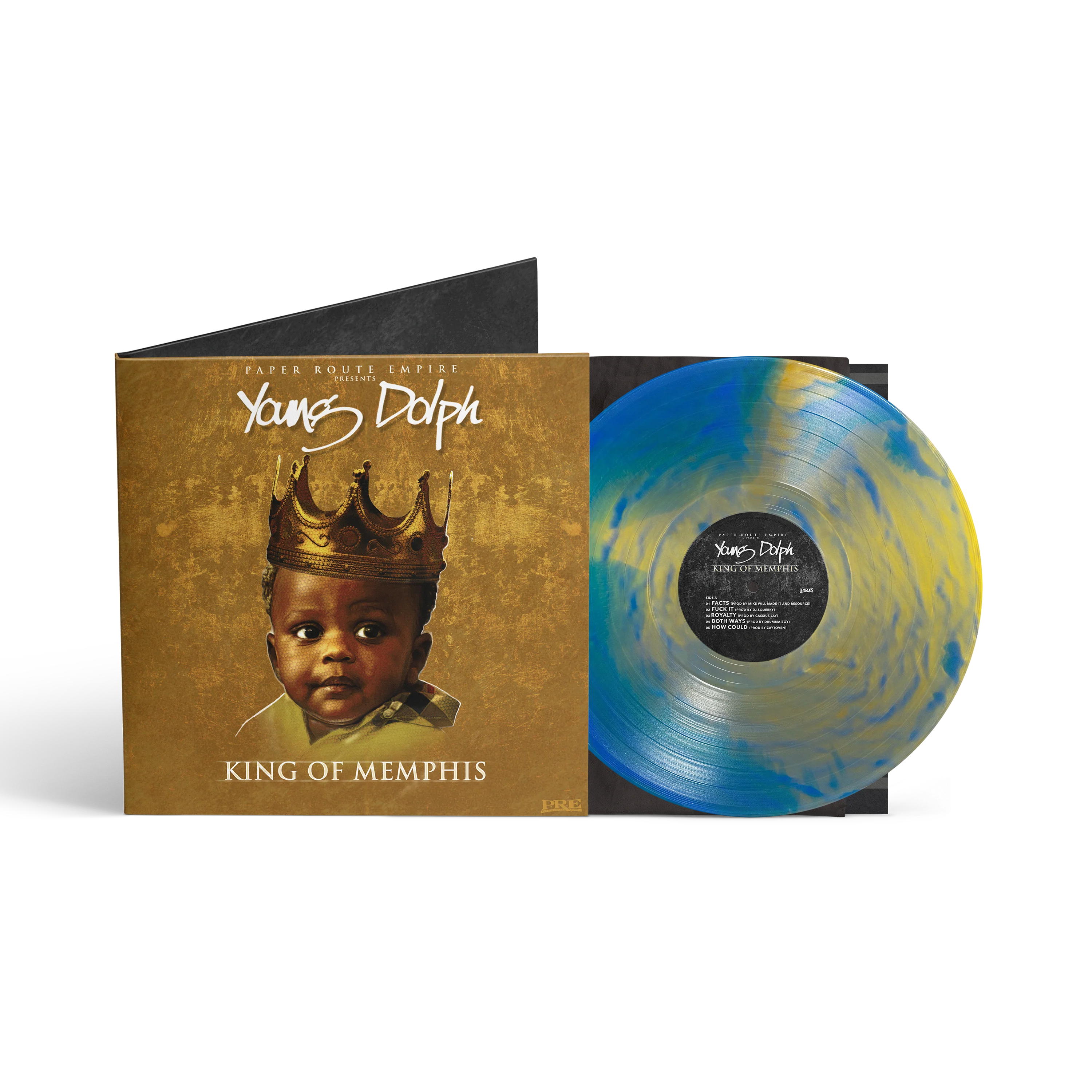 Young Dolph - King of Memphis (10 Yr Anniversary - Royalty Blue & Gold Vinyl) 1 Young Dolph - King of Memphis (10 Yr Anniversary - Royalty Blue & Gold Vinyl)