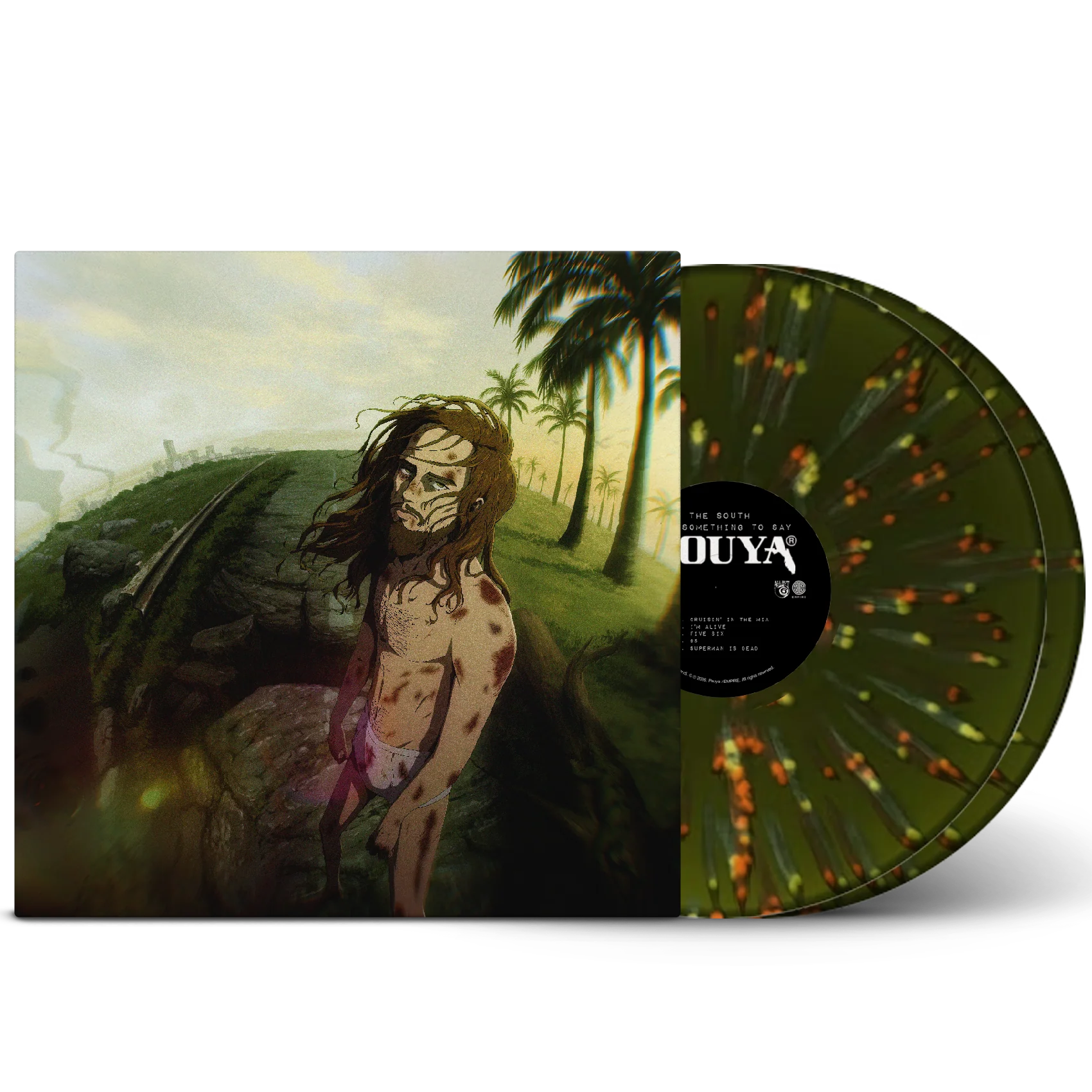 Pouya - The South Got Something To Say (SWAMP SPLATTER VINYL BUNDLE)