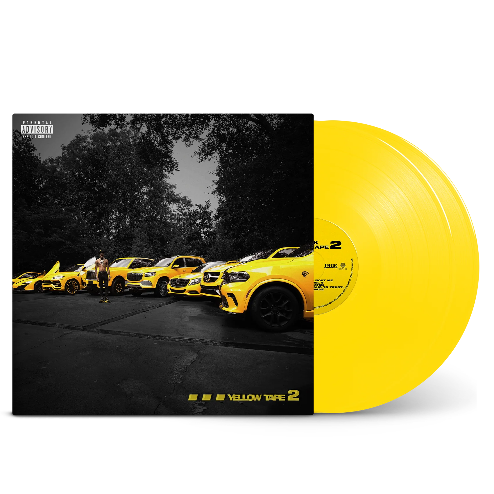 Key Glock - Yellow Tape 2 Vinyl 1 Key Glock - Yellow Tape 2 Vinyl