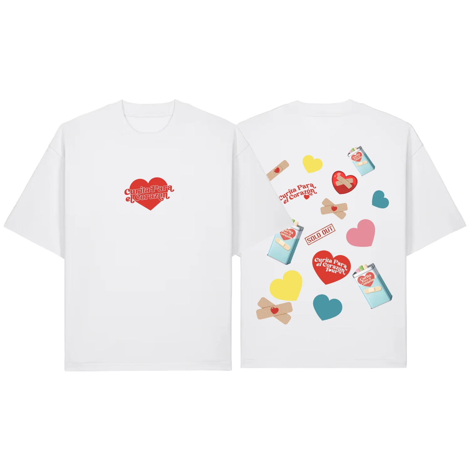 Curita Para El Corazon T-Shirt 1 Curita Para El Corazon T-Shirt