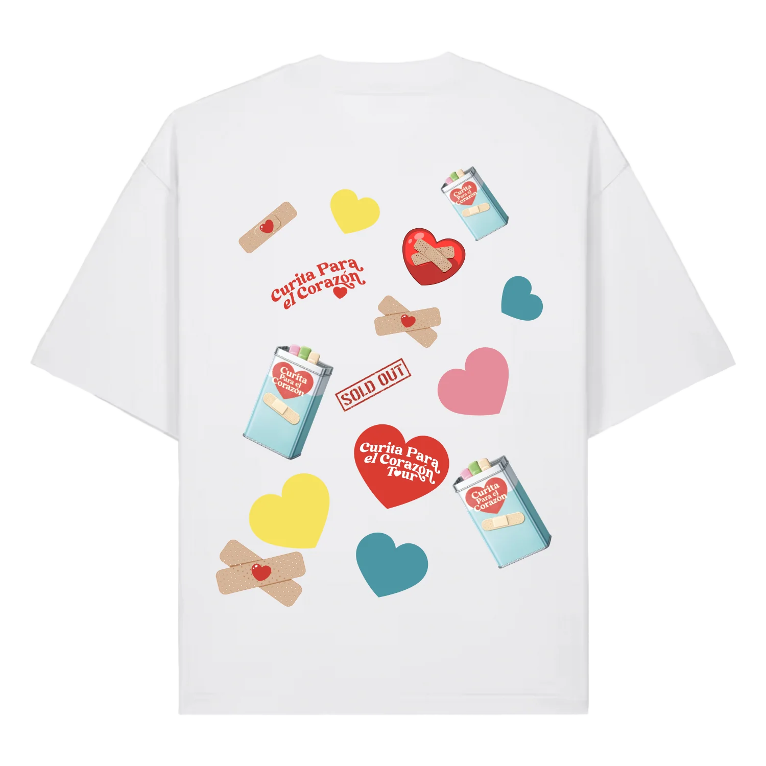 Curita Para El Corazon T-Shirt 3 Curita Para El Corazon T-Shirt