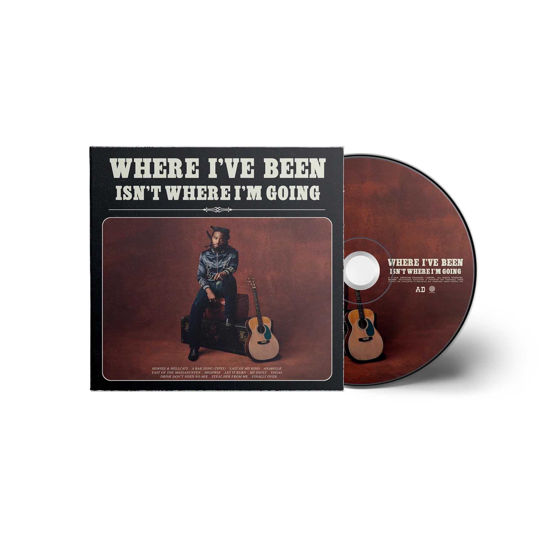 Shaboozey - Where I've Been, Isn't Where I'm Going (CD) 3 Shaboozey - Where I've Been, Isn't Where I'm Going (CD)