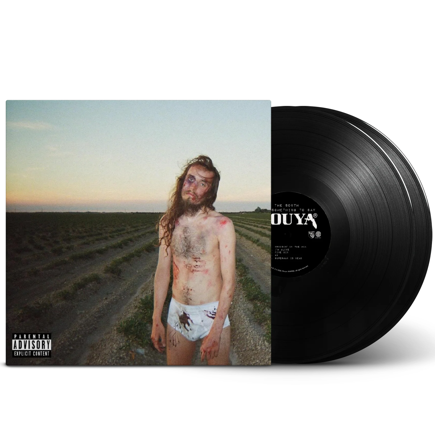 Pouya - The South Got Something To Say (BLACK VINYL) 1 Pouya - The South Got Something To Say (BLACK VINYL)
