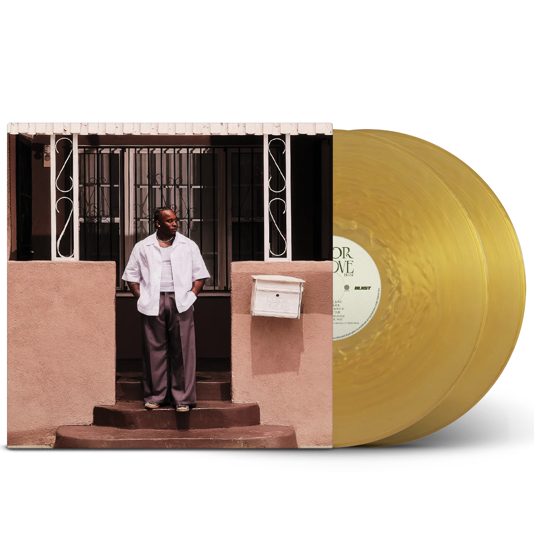 Blxst - Labor of Love (EMPIRE Exclusive Gold Nugget Vinyl + Instrumentals)