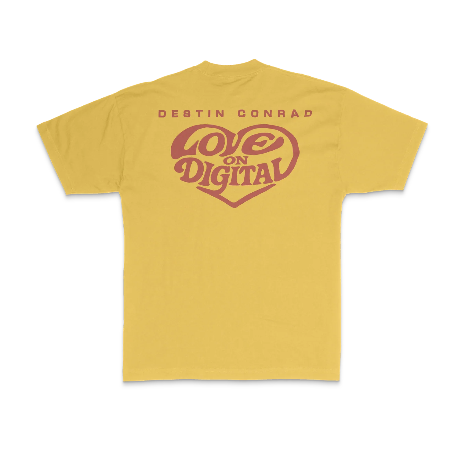 DESTIN CONRAD - LOD ALBUM T-SHIRT (Yellow)