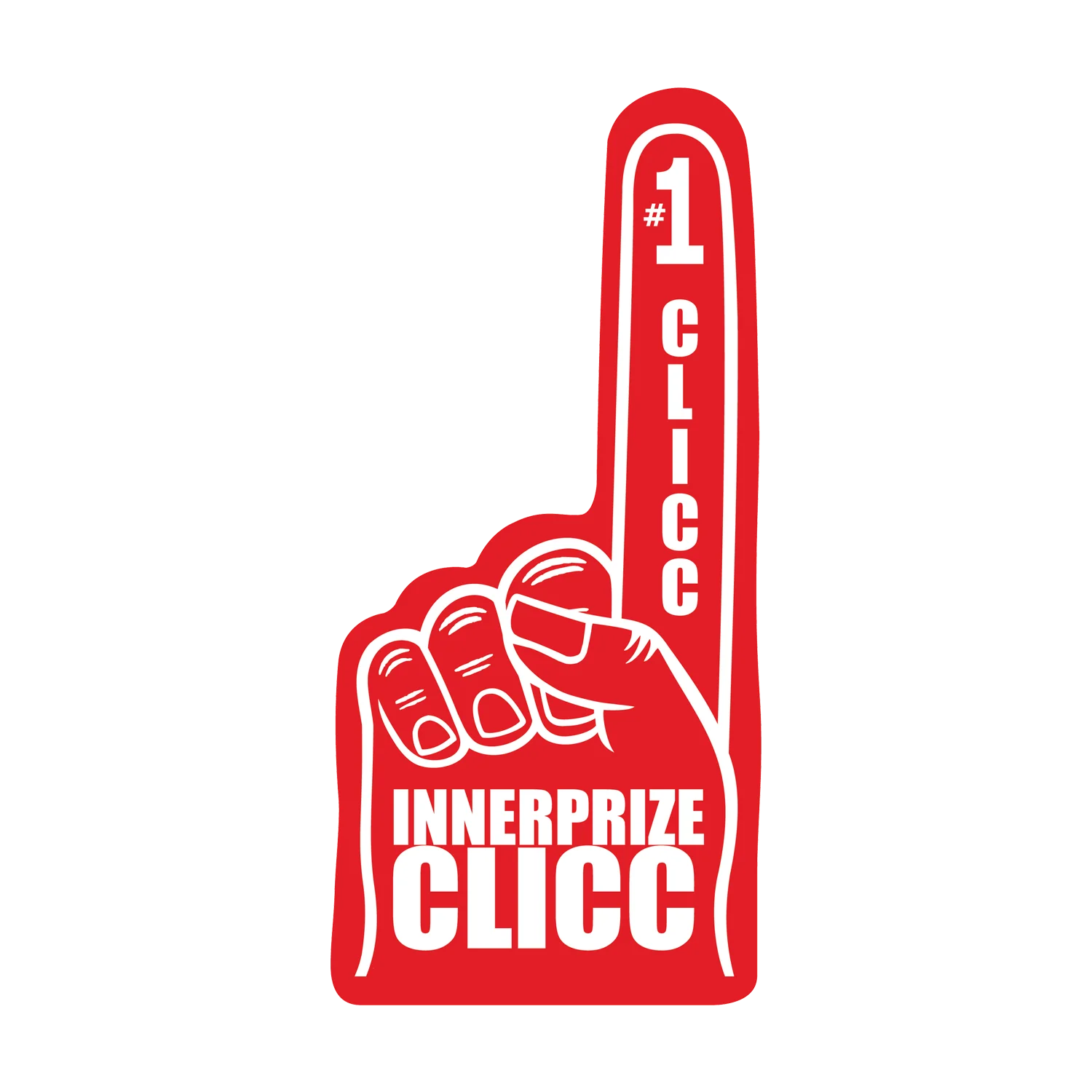 #1 CLICC Foam Finger