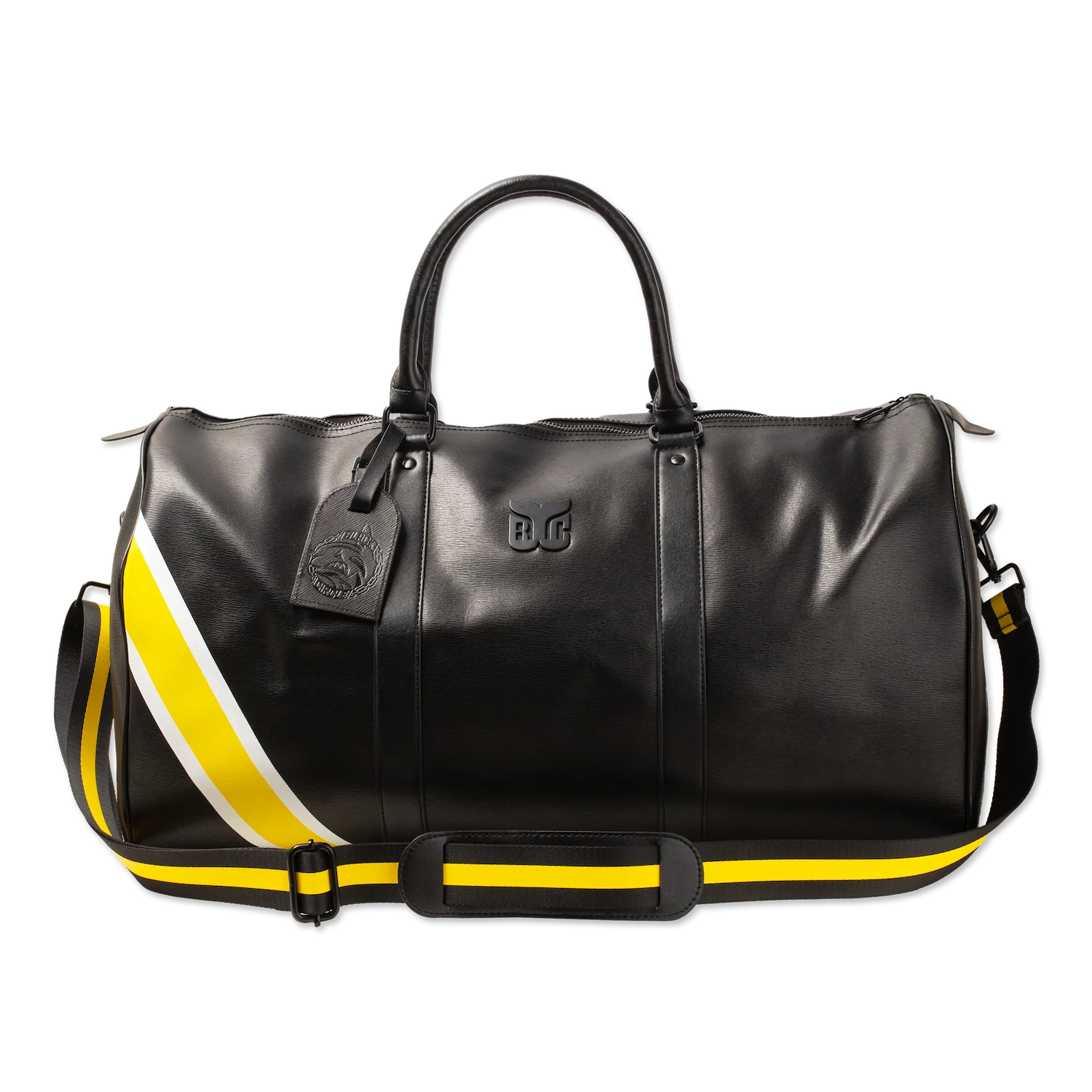 Black Circle Duffle Bag