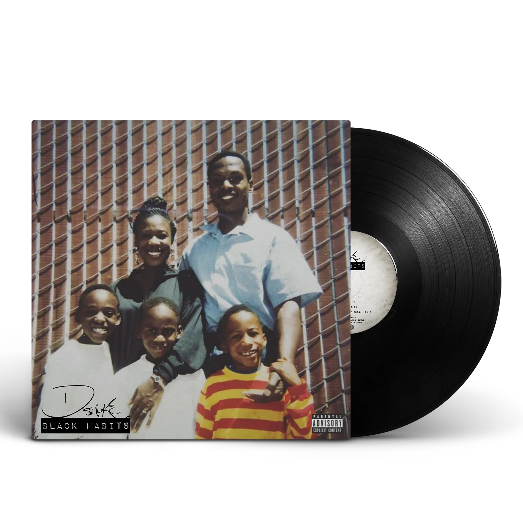 D Smoke - Black Habits Vinyl 2 D Smoke - Black Habits Vinyl