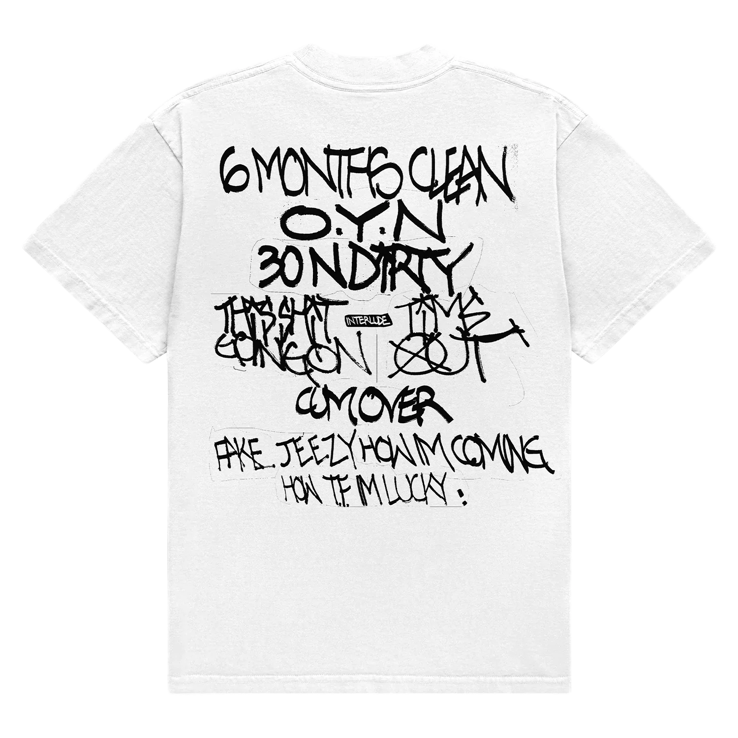 Maxo Kream - 6 MONTHS CLEAN T-Shirt (White)