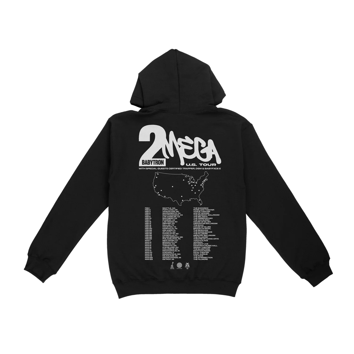 2 MEGA Tour Hoodie