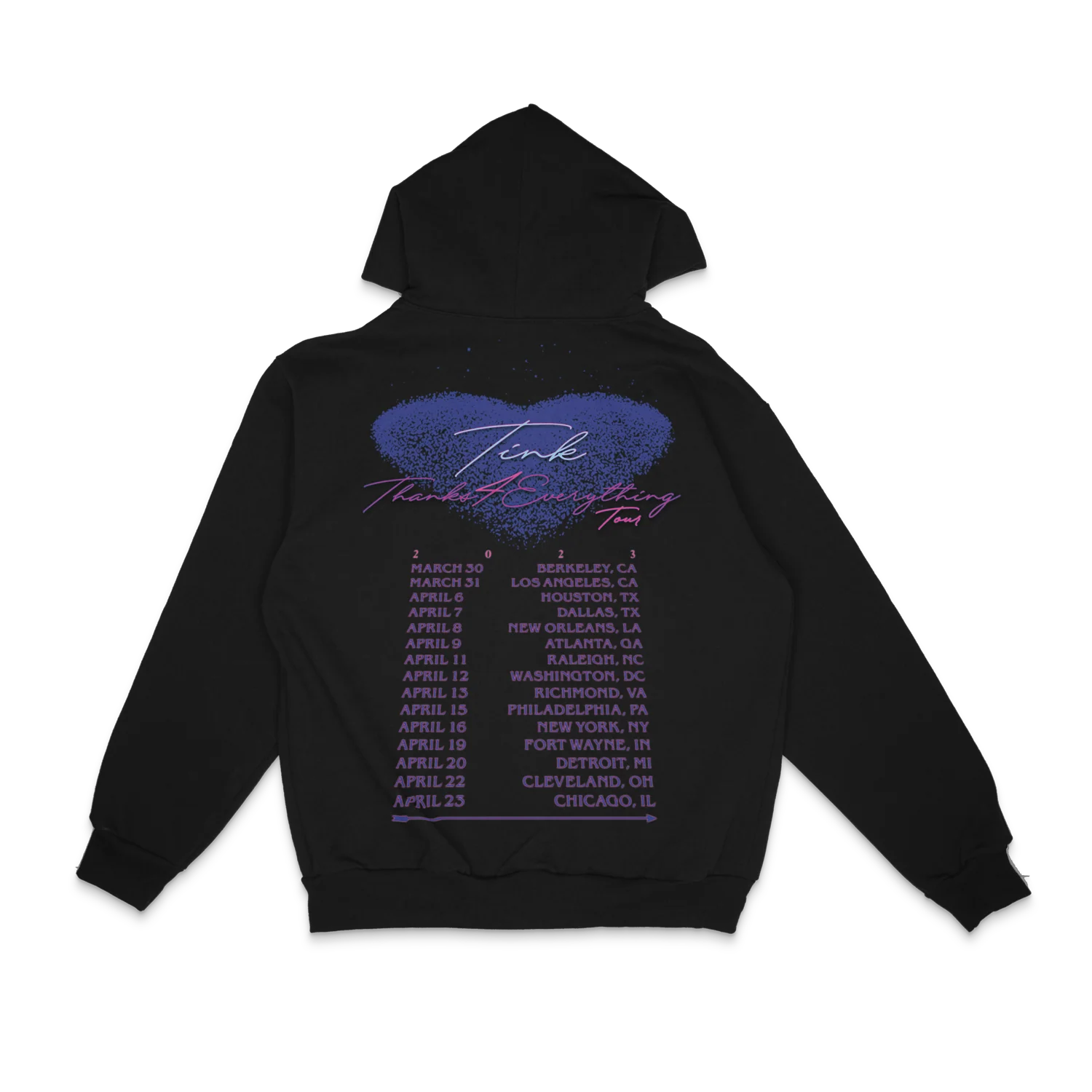 Thanks 4 Everything Tour Hoodie