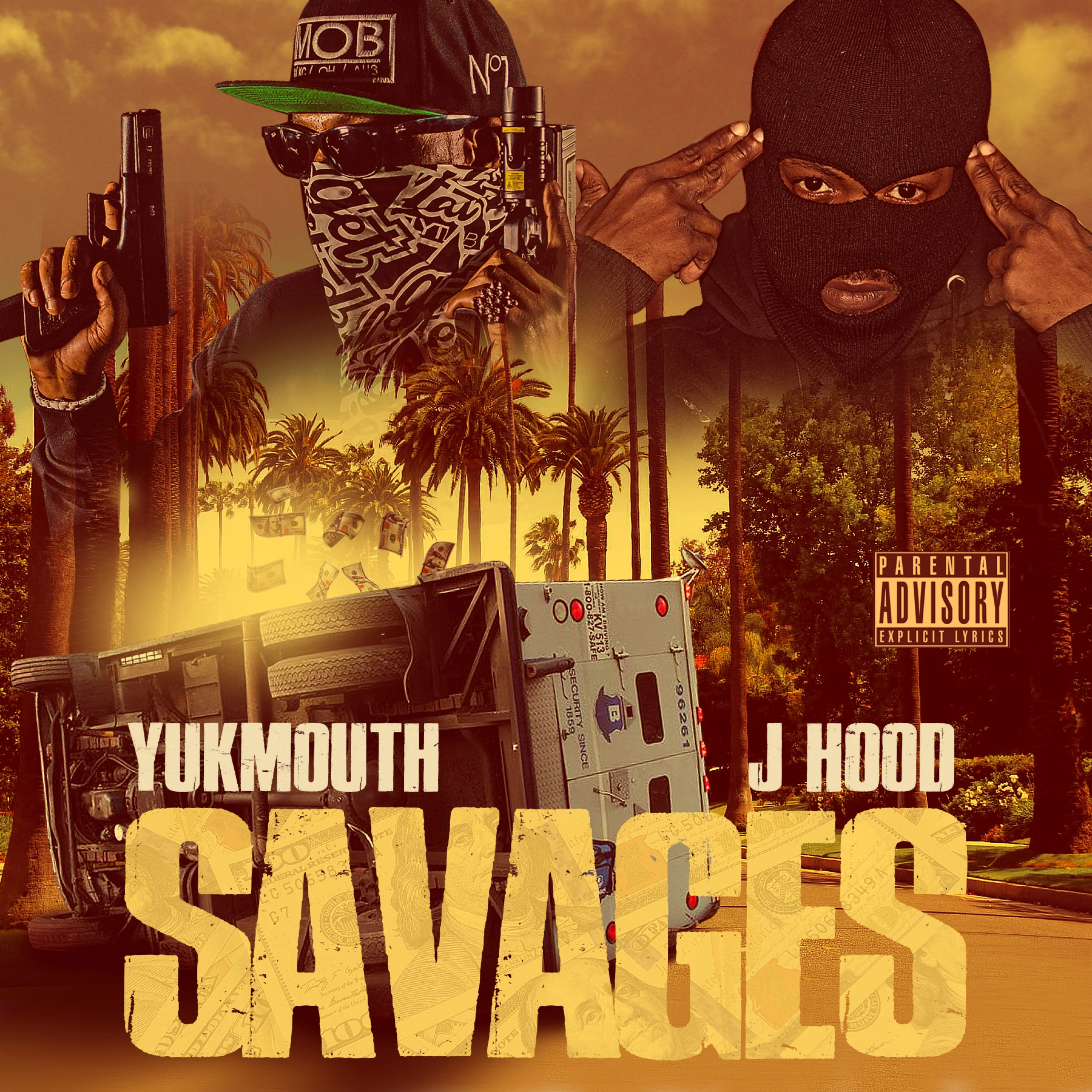 Yukmouth & J Hood - Savages (CD) 3 Yukmouth & J Hood - Savages (CD)
