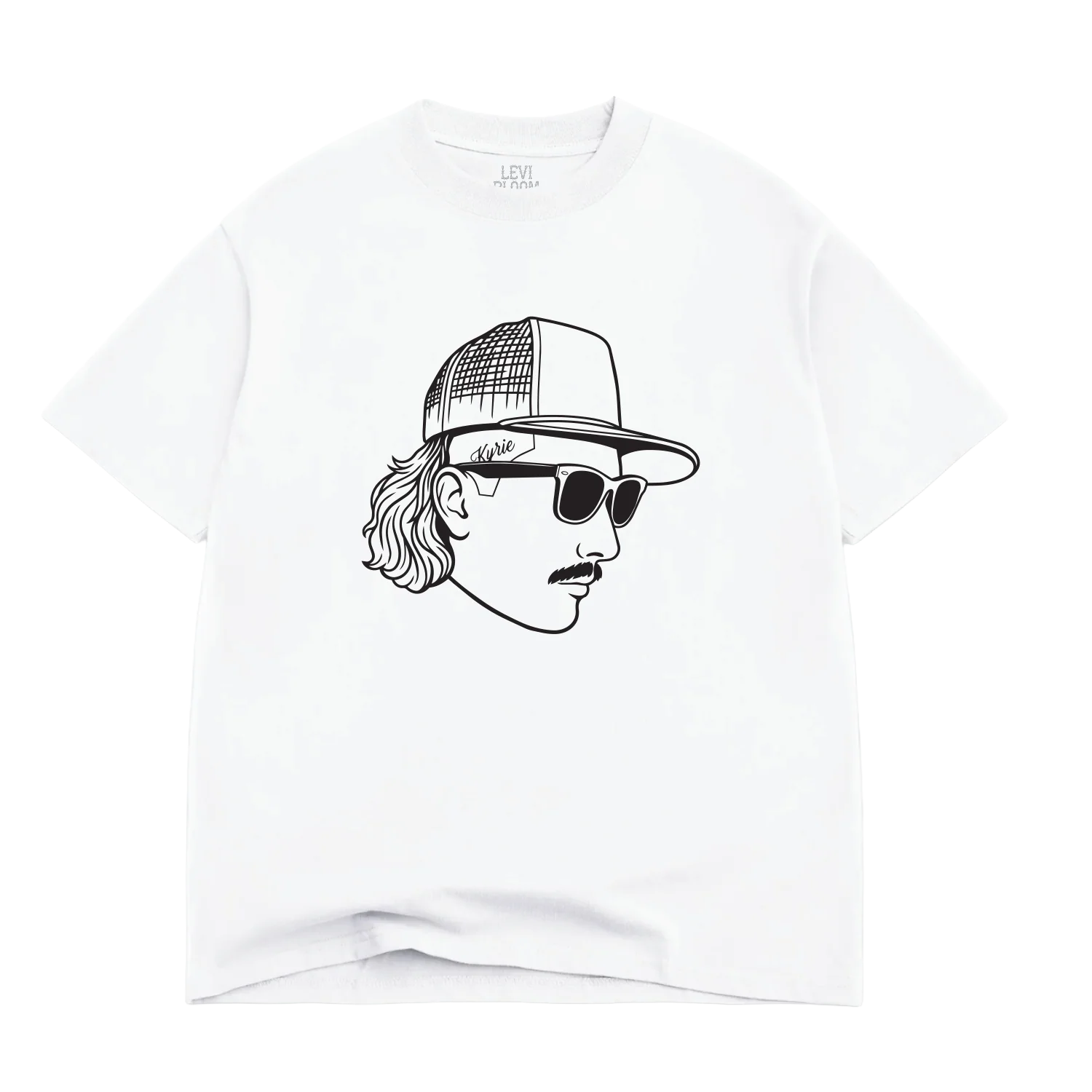Levi Bloom Silhouette Tee (White) 2 Levi Bloom Silhouette Tee (White)