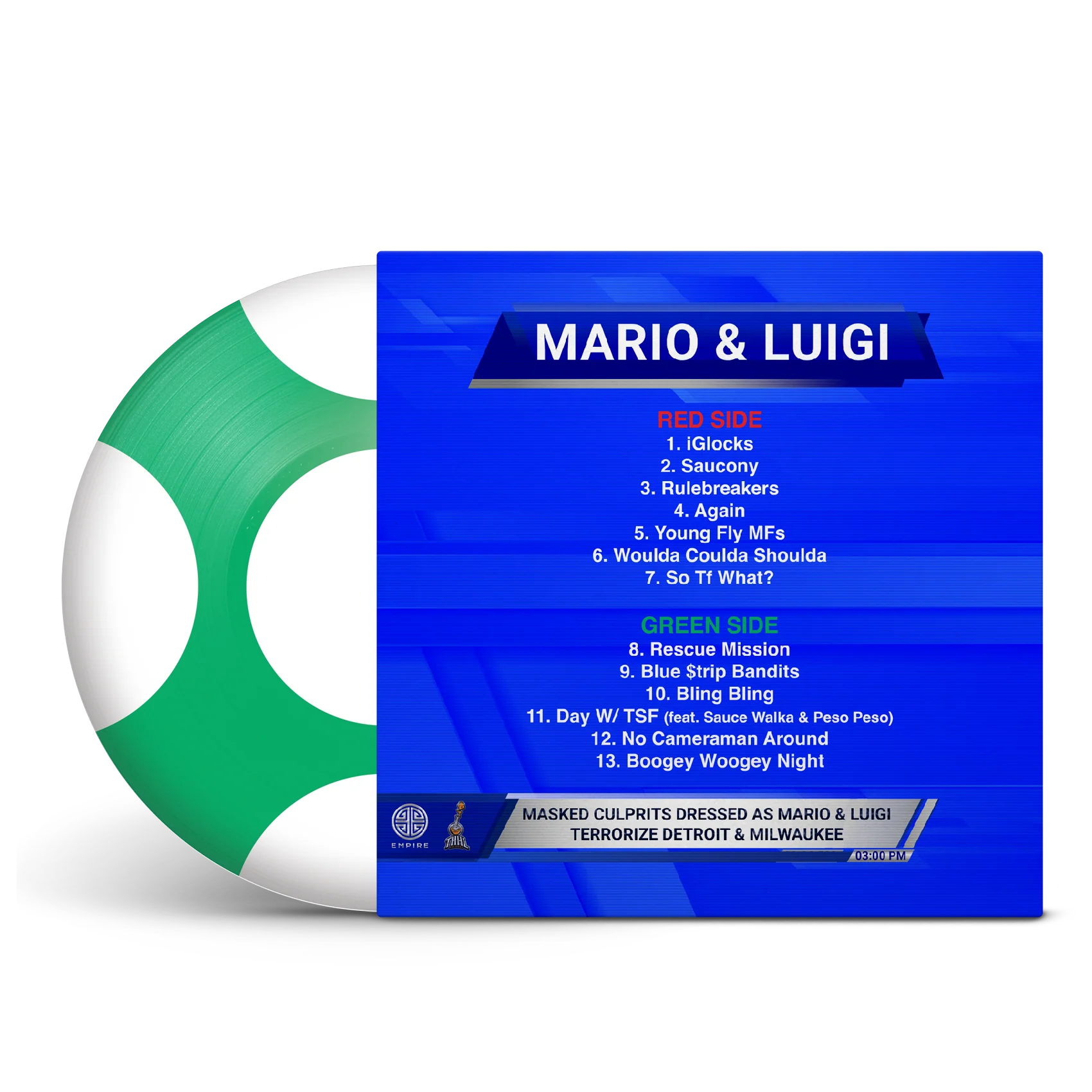Babytron & Certified Trapper - Mario & Luigi (Picture Disc Vinyl)
