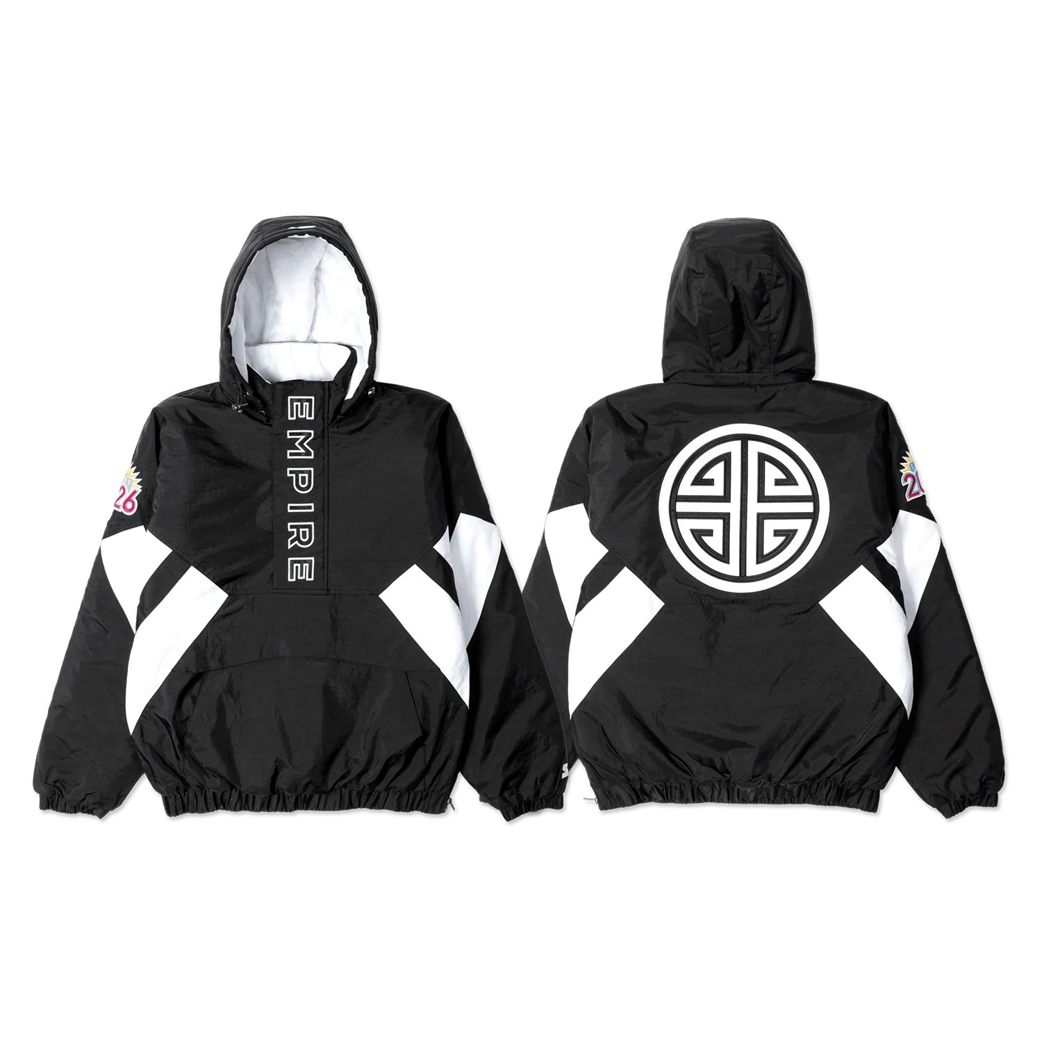 EMPIRE x Starter Hooded Parka Black/White 4 EMPIRE x Starter Hooded Parka Black/White