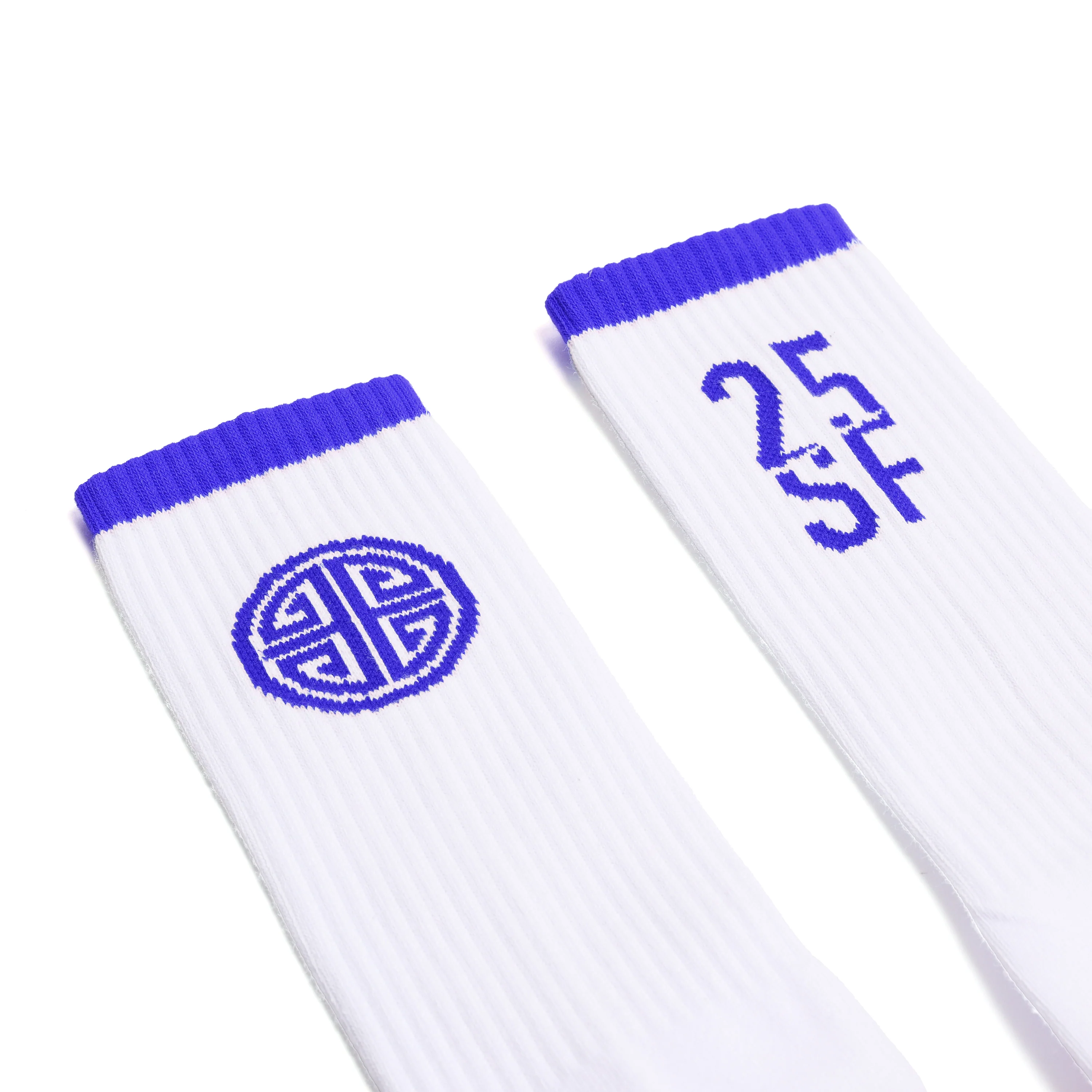 EMPIRE All-Star Socks (White/Blue)