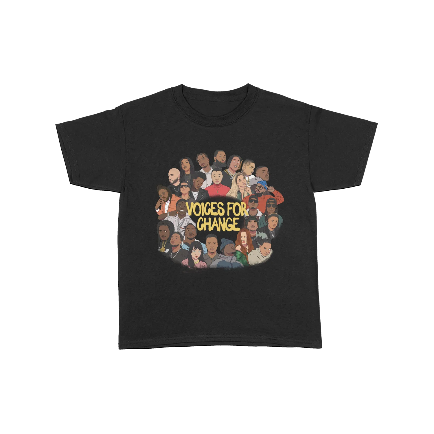 Voices For Change - Black Tee + Digital Download
