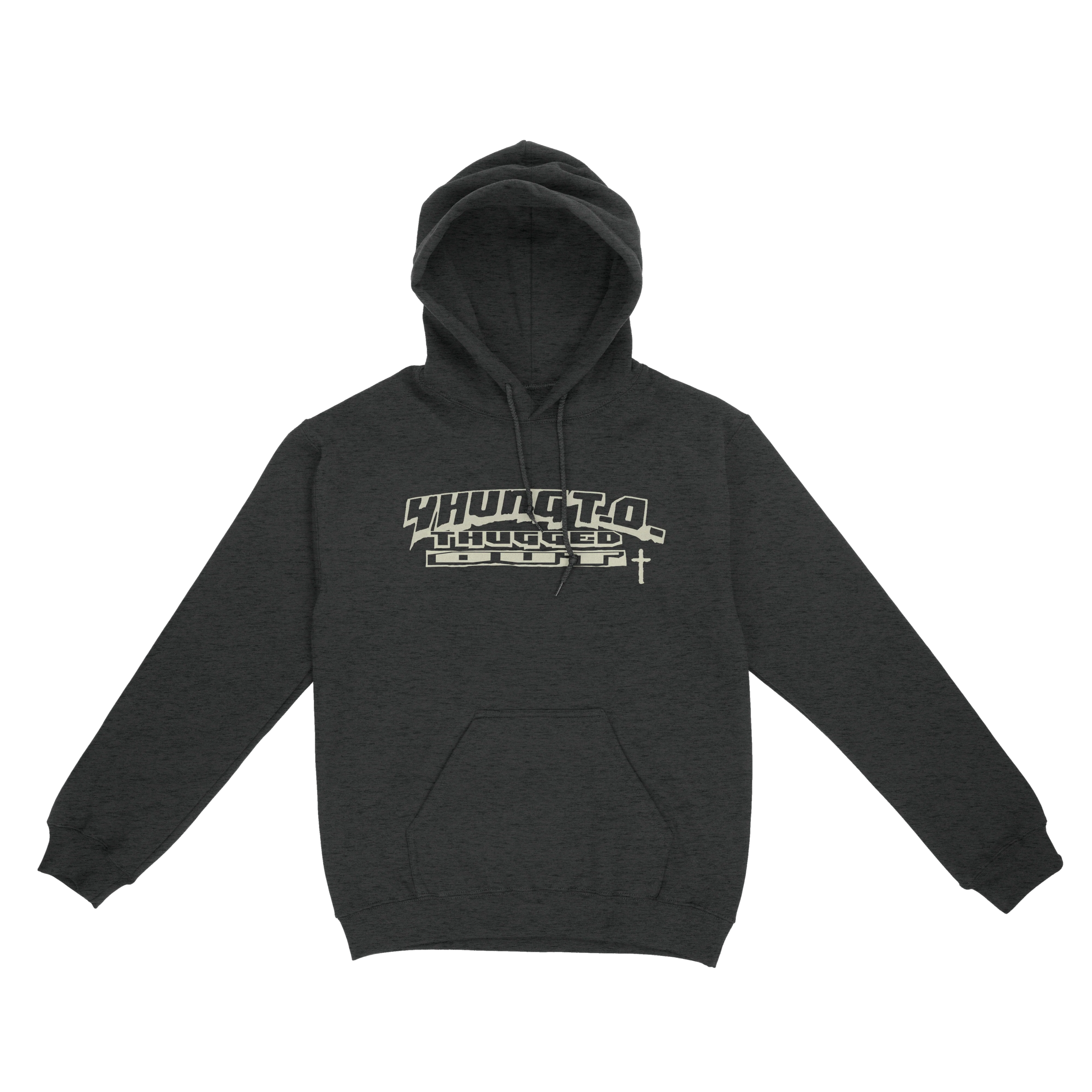 Yhung T.O. - Thugged Out Charcoal Hoodie + Download