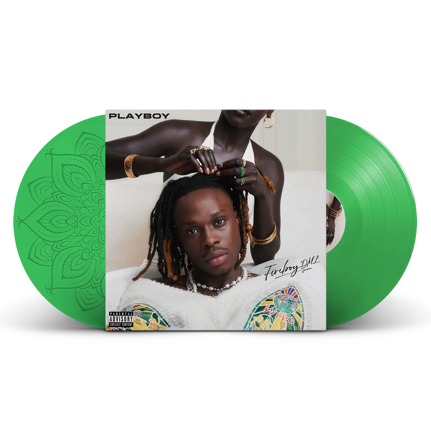 Fireboy DML - Playboy Vinyl (Spotify Spring Green)