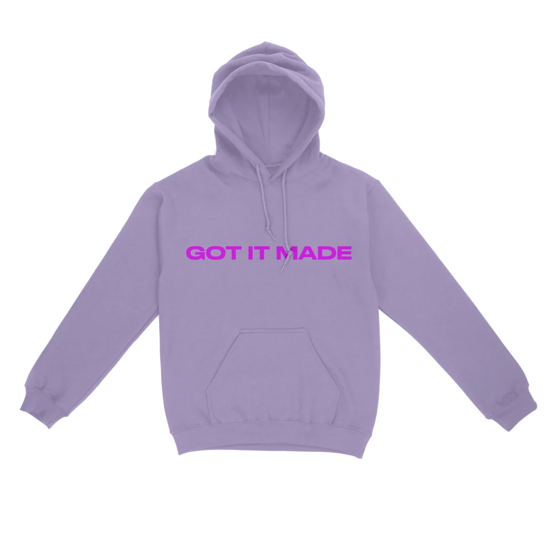 Kamaiyah - Got It Made - Dusted Lavender Hoodie 5 Kamaiyah - Got It Made - Dusted Lavender Hoodie