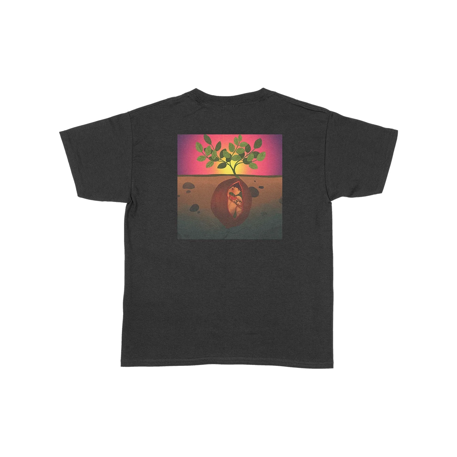 Emerge & See Black Short Sleeve