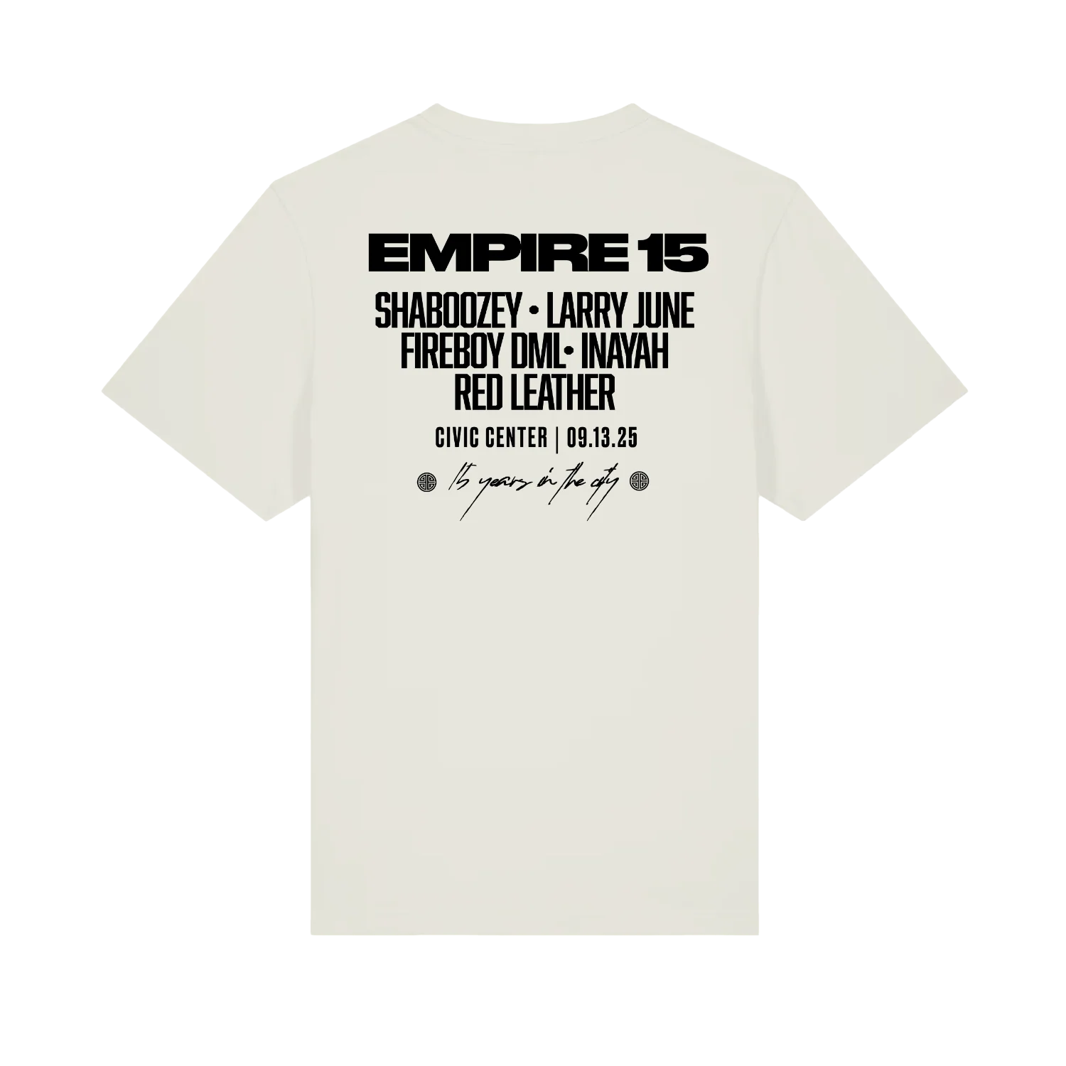 15Yrs Tee