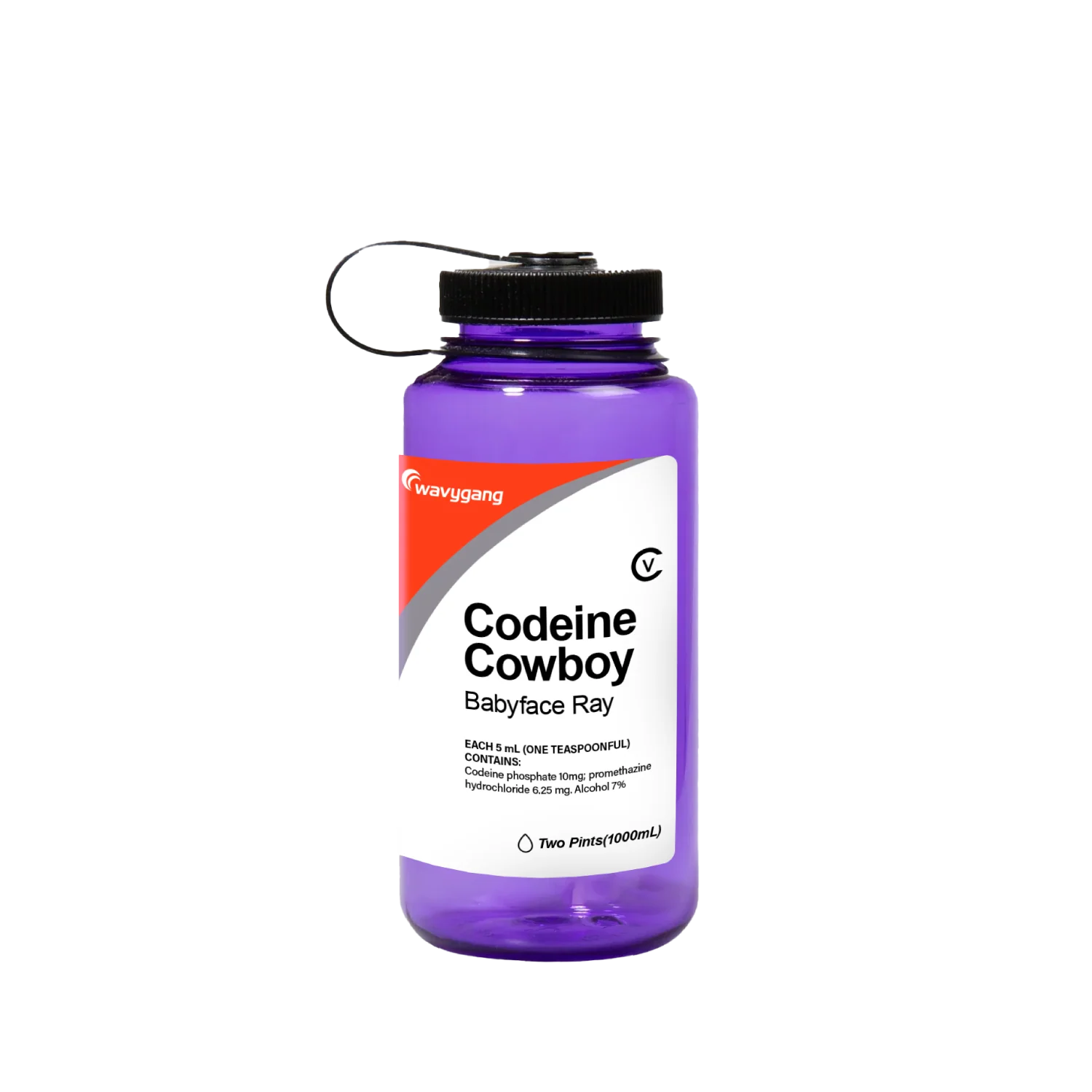 Codeine Cowboy Nalgene Water Bottle 1 Codeine Cowboy Nalgene Water Bottle