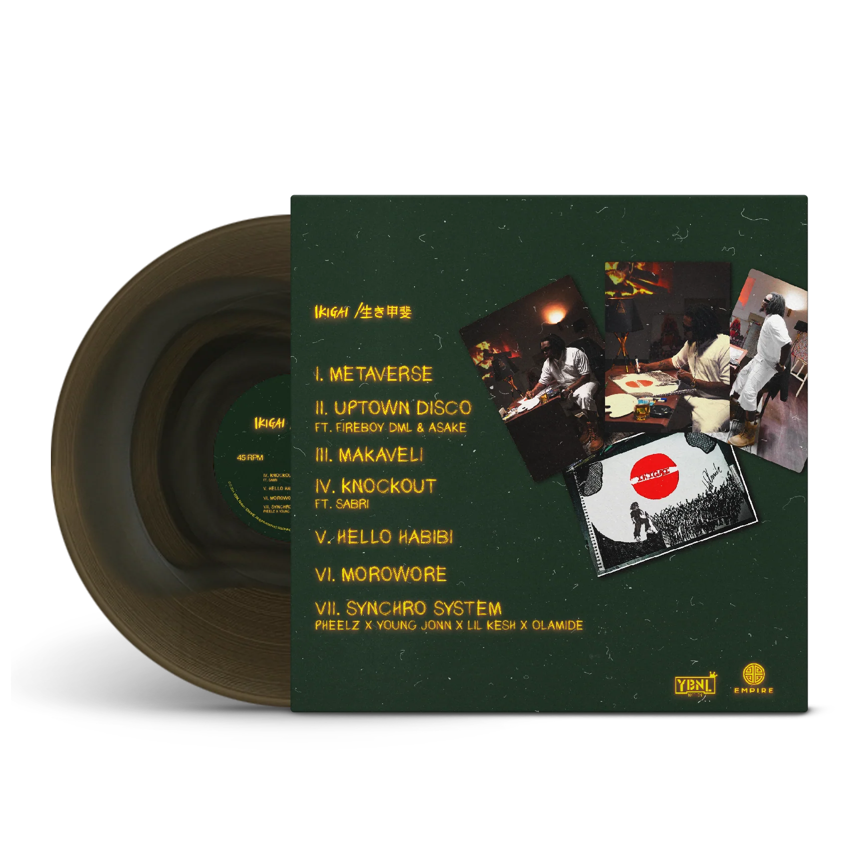 Olamide - Ikigai, Vol. 1 LP