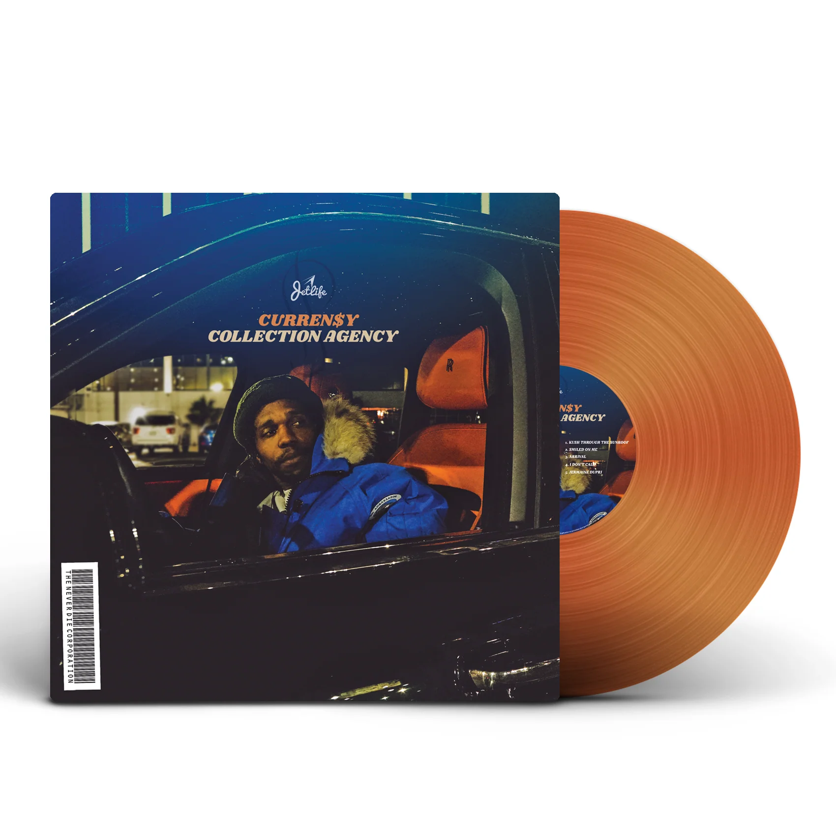 Curren$y - Collection Agency Vinyl (ORANGE) 3 Curren$y - Collection Agency Vinyl (ORANGE)
