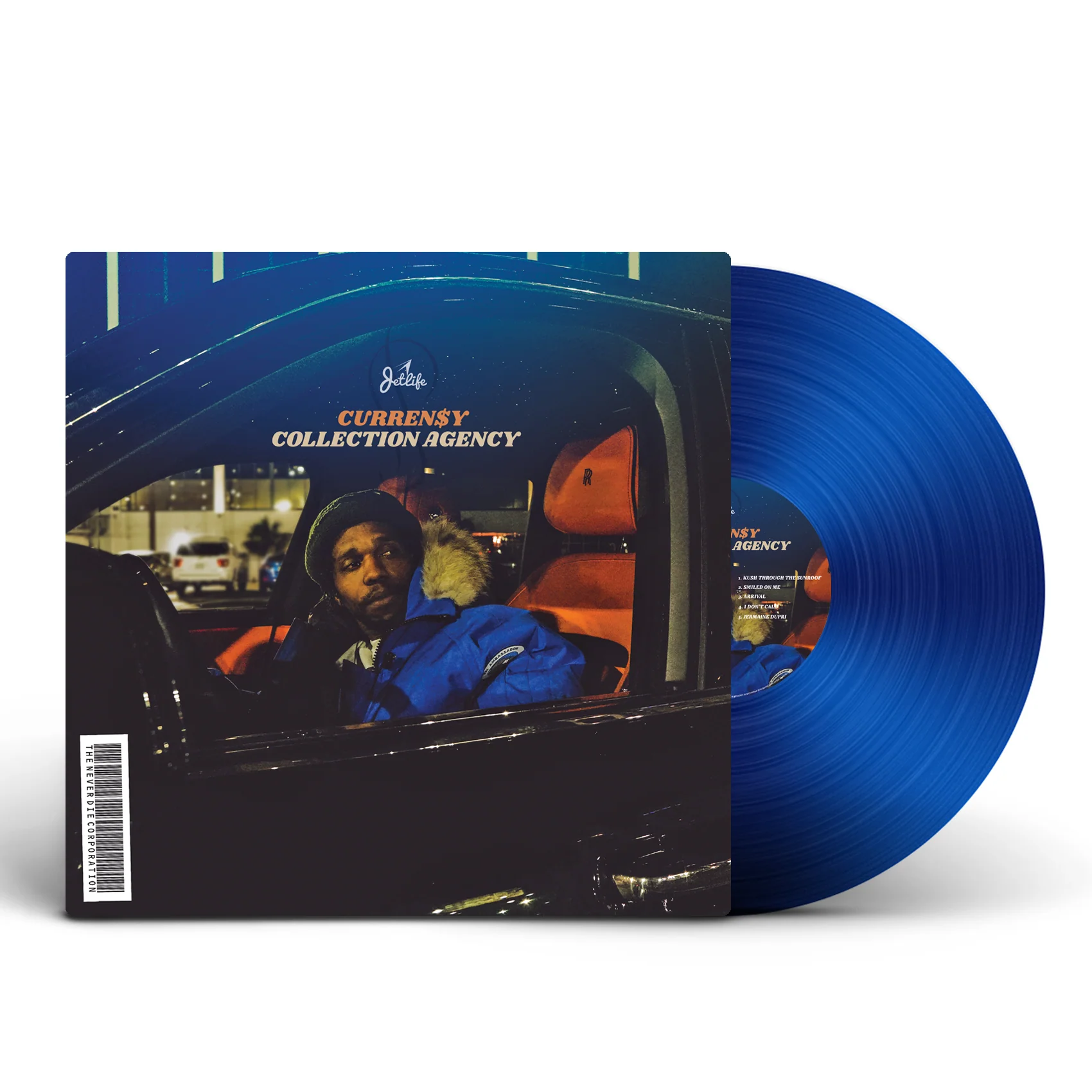 Curren$y - Collection Agency Vinyl (BLUE) 2 Curren$y - Collection Agency Vinyl (BLUE)