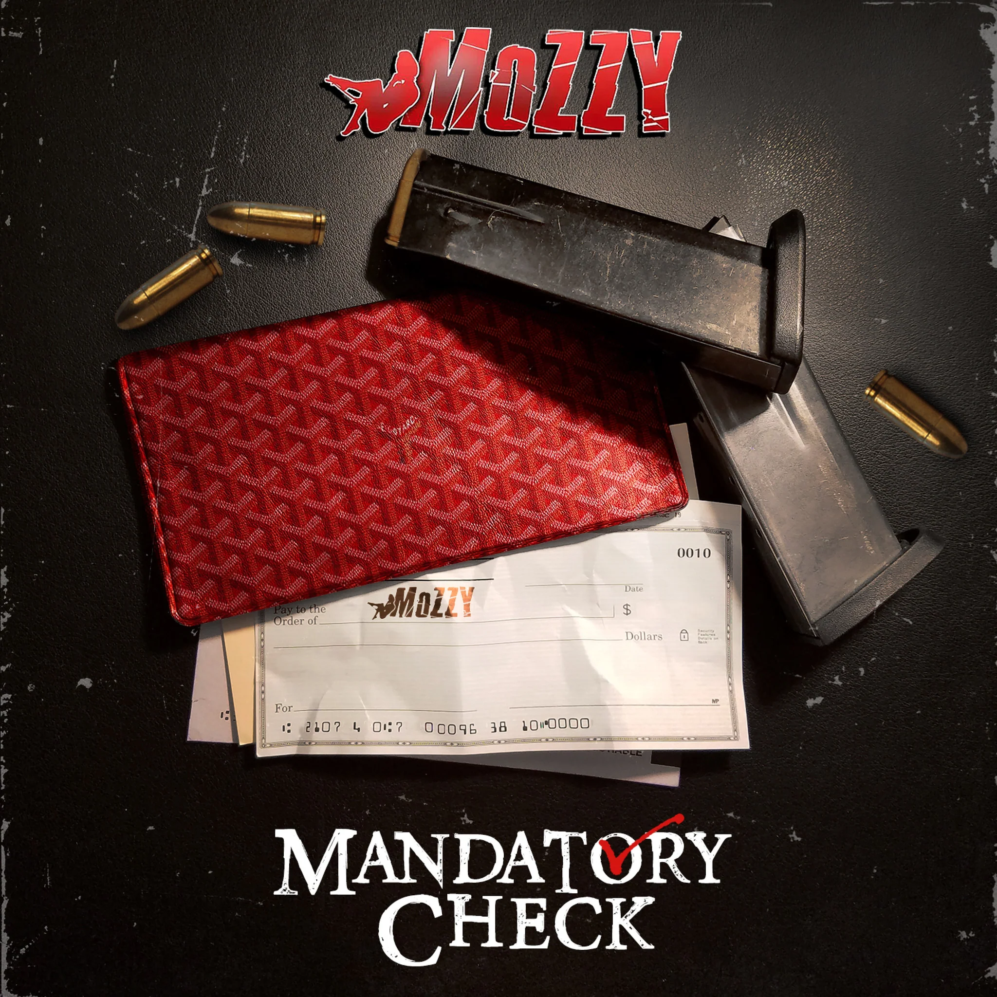 Mozzy - Mandatory Check Autographed CD 1 Mozzy - Mandatory Check Autographed CD