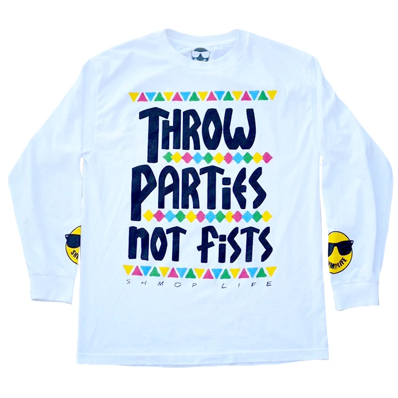 Kool John - SHMOPLIFE TPNF LS Tee (White)