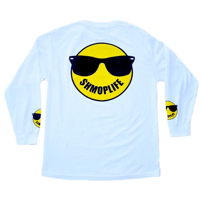 Kool John - SHMOPLIFE TPNF LS Tee (White)