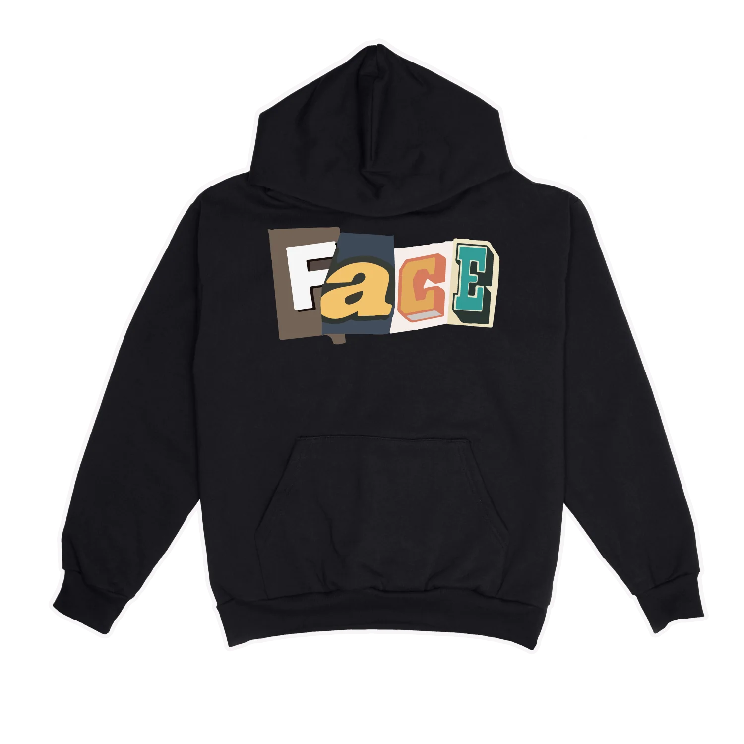 FACE Hoodie (Black) 2 FACE Hoodie (Black)