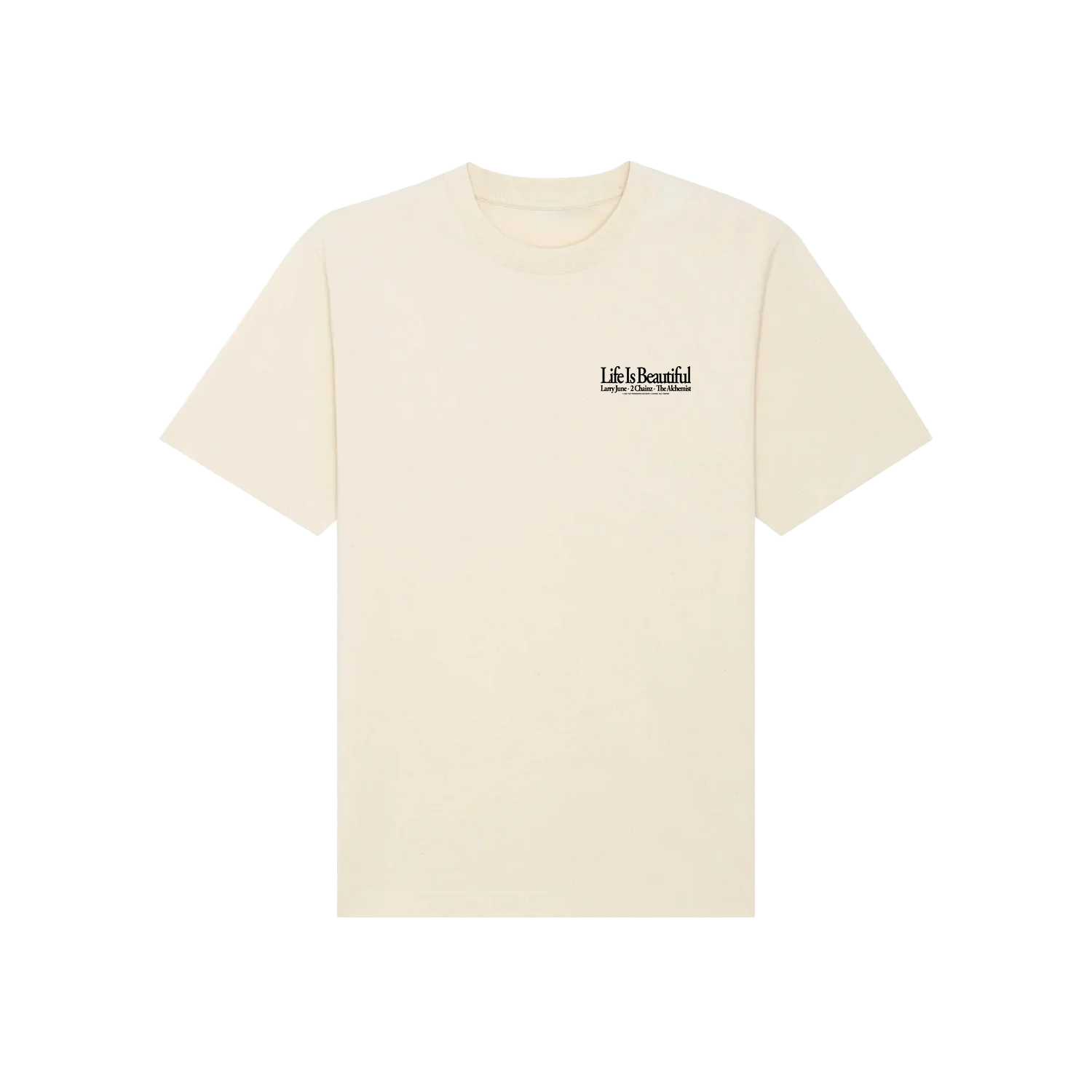 Tru Organics T-Shirt (Cream) 2 Tru Organics T-Shirt (Cream)