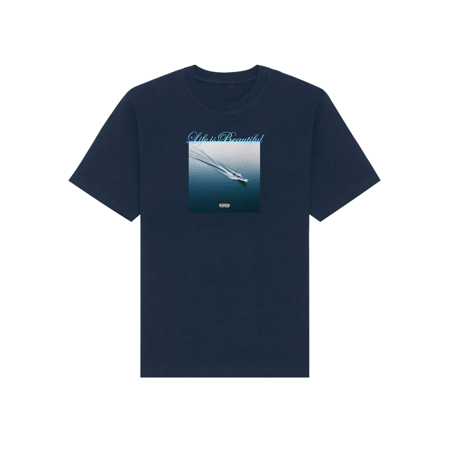Life is Beautiful Album T-Shirt (Navy) 4 Life is Beautiful Album T-Shirt (Navy)