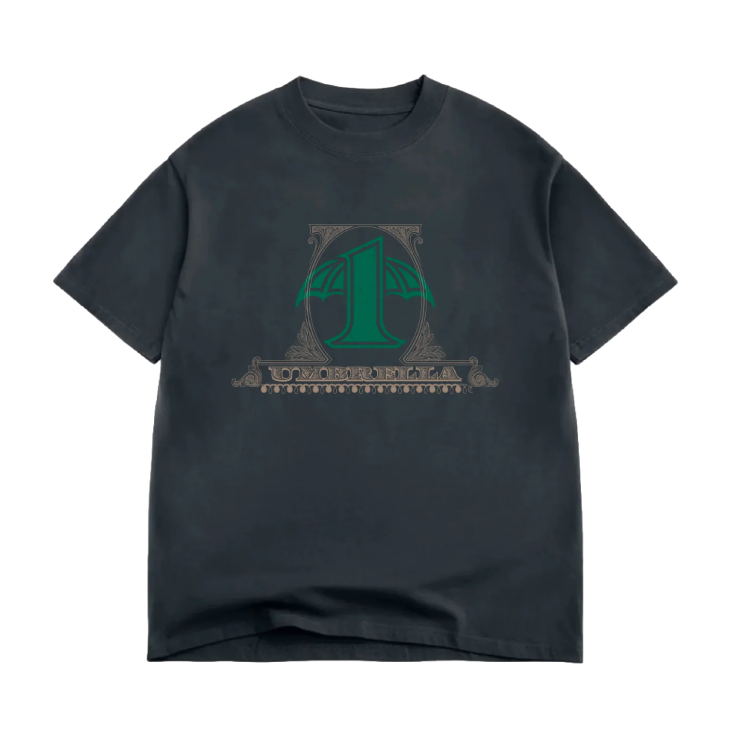 1 UMBRELLA TREASURY TEE (BLACK)
